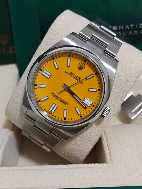 Rolex oyster perpetual 2021 full set ref 124300